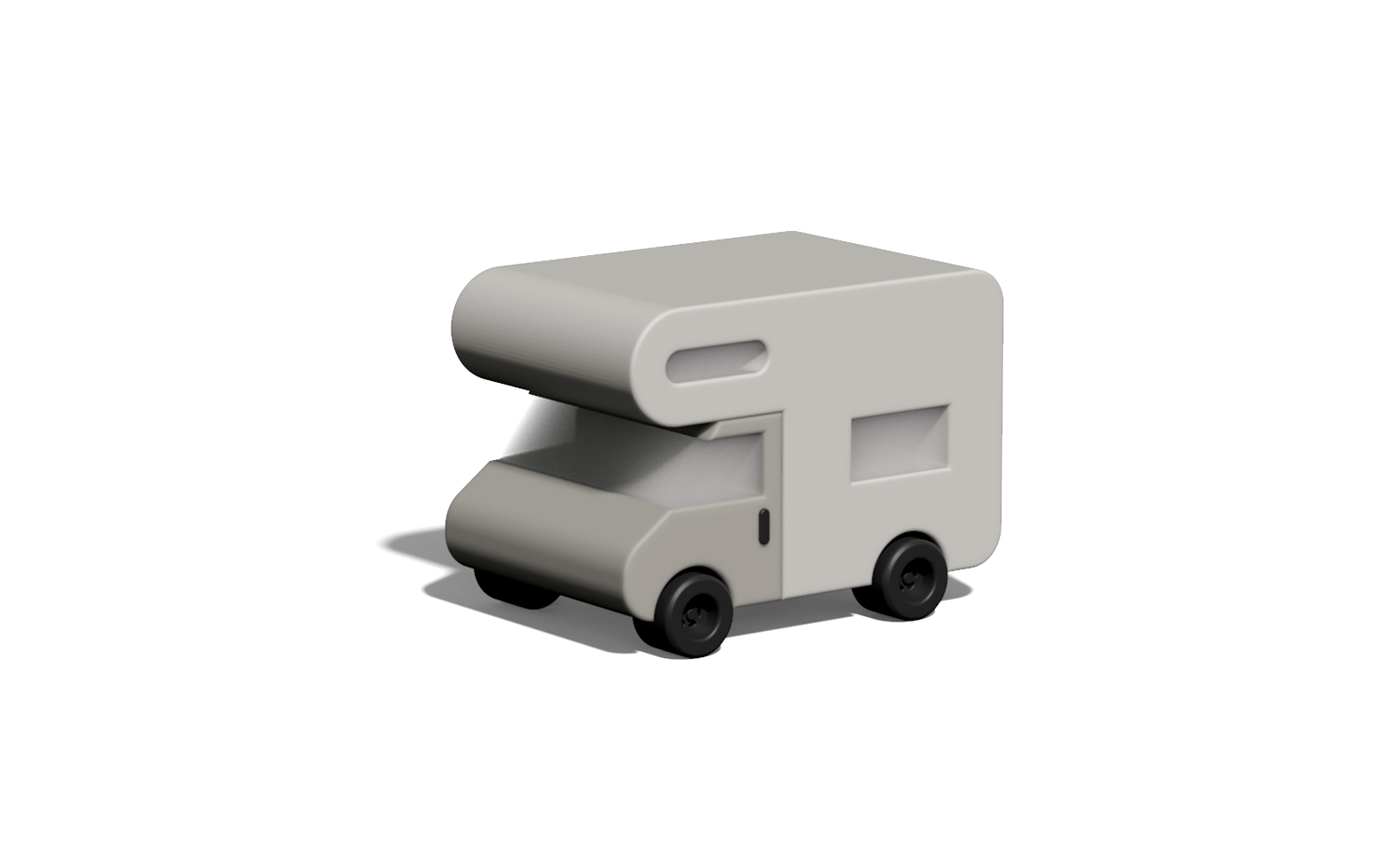 Alkoven Camper Rendering